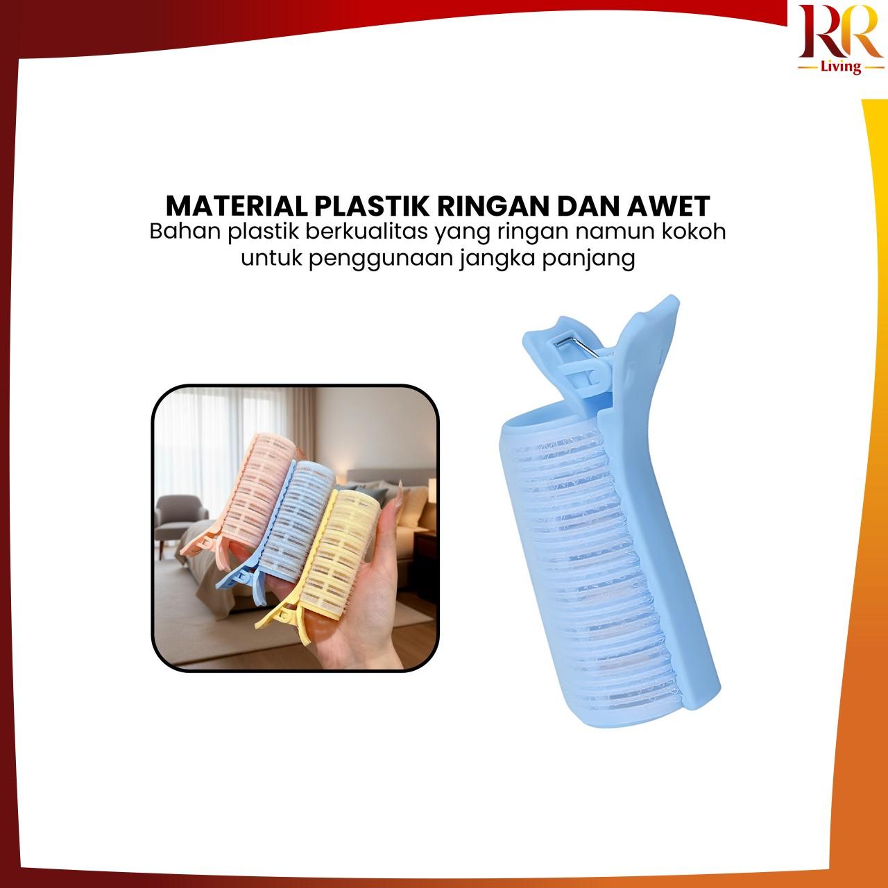 [COD] RR C1394 Jepit Rambut Clip Blow Poni Hair Roller / Roll Rambut Styling Kekinian Model Capit Jedai / Alat Pengeriting Rambut Wanita