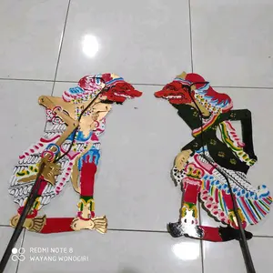 paket 2 Durna dan Sengkuni wayang kulit kertas duplex ukuran standar pentas pedalangan