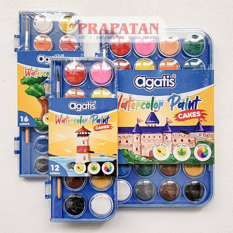 Botth Agatis Altis Agatis Watercolor Paint Cakes Set Pc-C | Cat Air Set - Shop ...