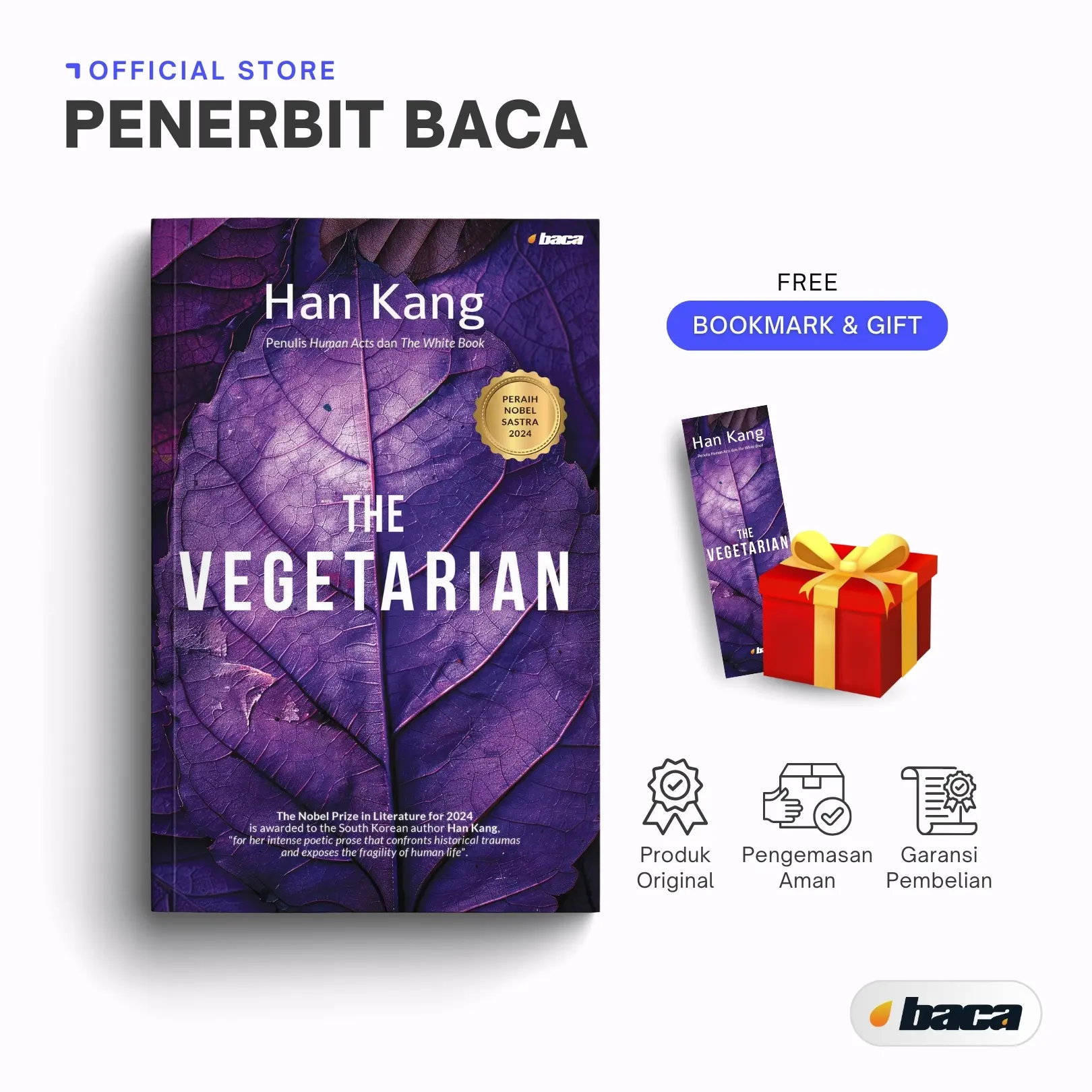 Buku The Vegetarian - Han Kang Softcover