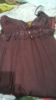 Product Review of WILDNOD - Mia S-7XL (LD 80-160) lingerie dress spandeks sutera from i**m 1