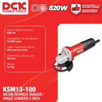 Gambar DCK Mesin Gerinda Tangan 4 Inch / Mesin Gerinda Listrik 4" / Gerinda Tangan Switch Belakang 820 Watt / Grinda 4 Inch KSM13-100 dari DCK Power Tools Indonesia Kota Administrasi Jakarta Barat 3 Tokopedia