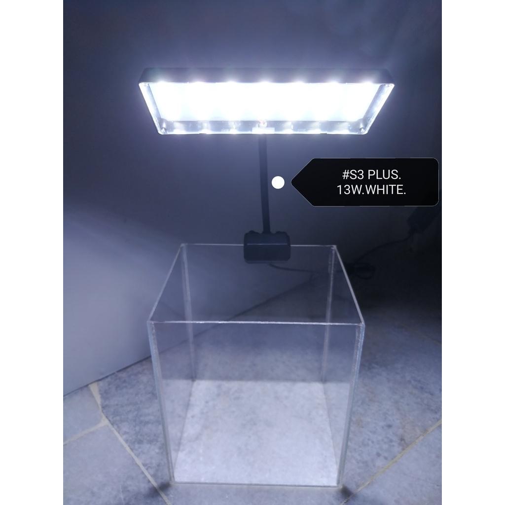 13W Neo-Helios Flat S3PlusNano S3Nano LED Clip Light Aquarium Fish Lamp Lampu Akuarium Ikan
