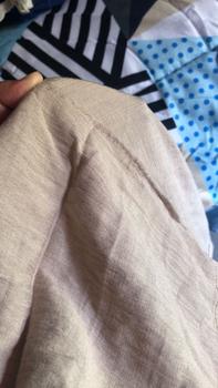 Product Review of CLARA One Set Wanita Payet Mewah Linen Setelan Atasan Rok Kekinian from A**i 1