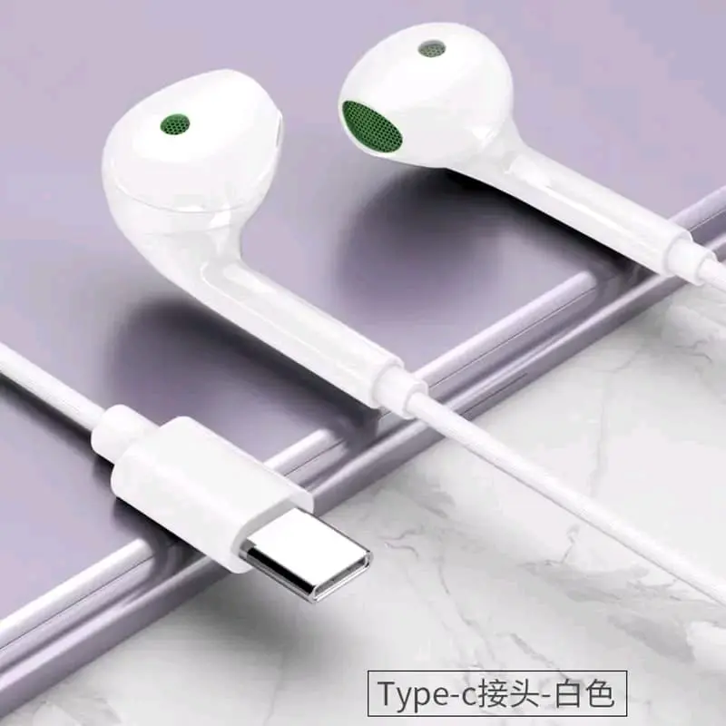 headset reno 13 5G 13F type C streo bass earphone hansdfree 0