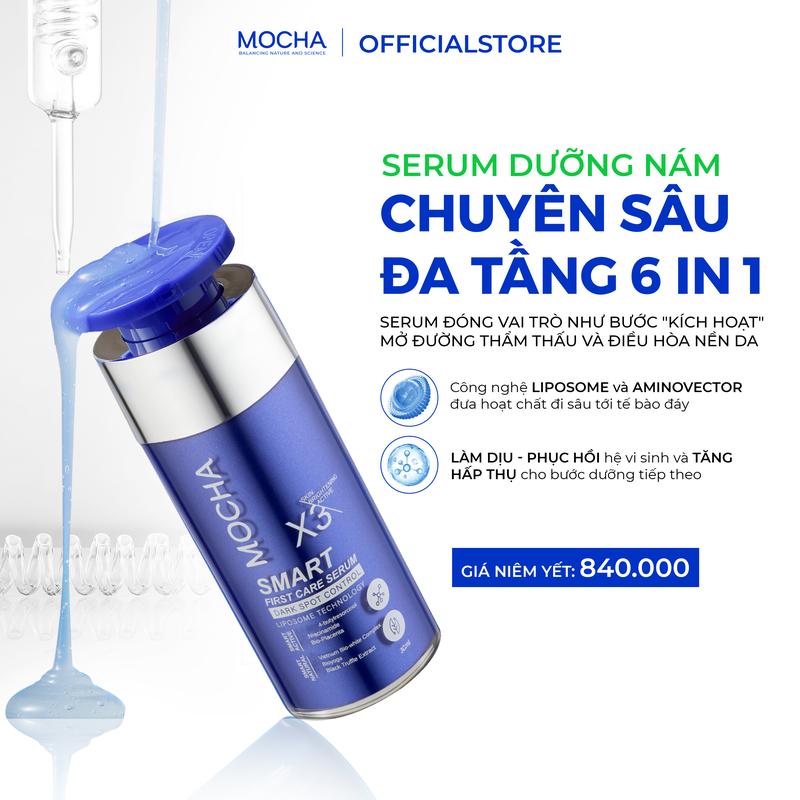 Tinh chất làm mờ thâm nám từ tầng sâu kích hoạt da sáng khỏe căng bóng SMART FIRST CARE SERUM