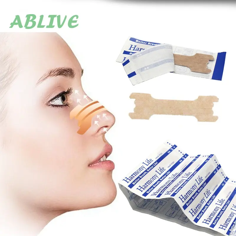 Strip Hidung Anak-anak Dewasa Dilatasi Fisik Strip Anti Snore Ngorok Dengkur 6pcs