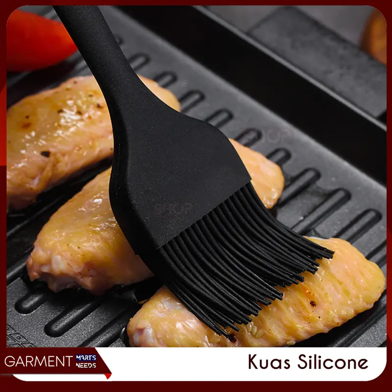 Spatula Masak Kuas Oles Silikon Baking Scraper Pengaduk Adonan Kue Tahan Panas 3