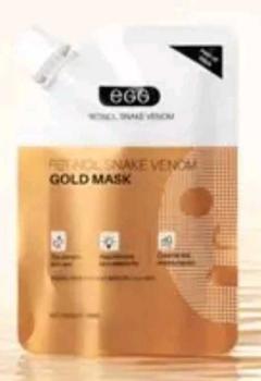 Product Review of EGG- [BPOM] Masker Gold Retinol Anti Aging Mengencangkan - masker anti aging - masker retinol - Mengurangi Keriput- Mengencangkan Kulit from A** 0