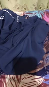 Product Review of (READY) TUTUNAJWA Alyssa Dress Akar Mix Outer Gamis Set Hijab from m**h b**n 0