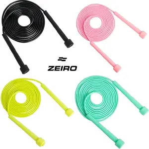 TALI SKIPPING ROPE JUMP ROPE ZEIRO PANJANG 2,8 Mtr LOMPAT TALI 280CM SPEED ROPE AKTIVE Alat Olahraga Outdoor