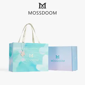 MOSSDOOM Glacier Collection Gift Box Paperbag For Gifts Kotak Hadiah