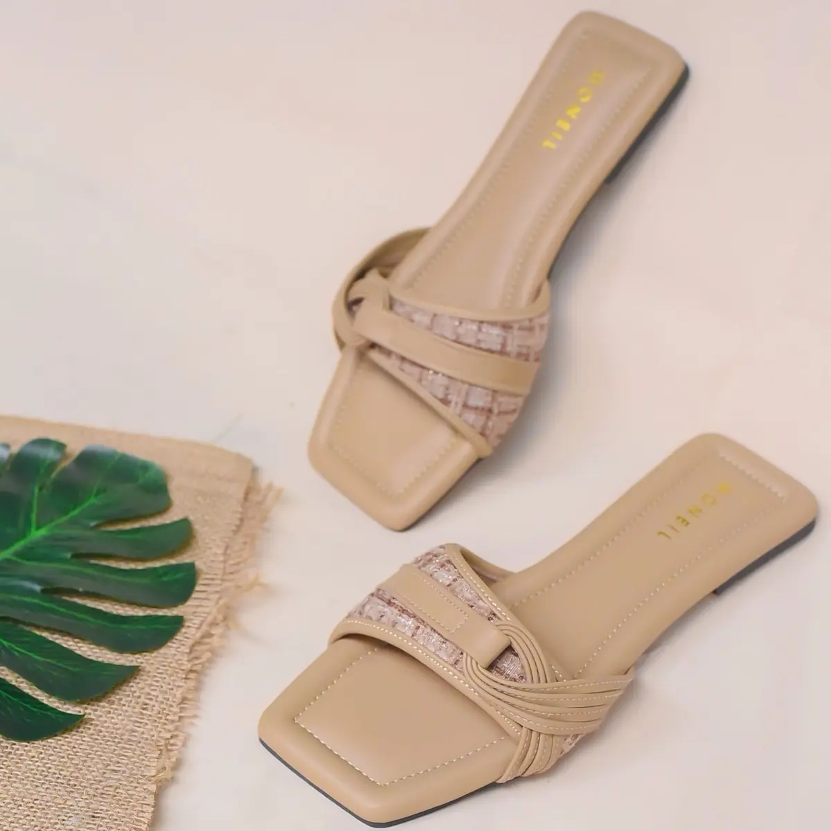 Moneil Elsa Flat - Sandal wanita kekinian