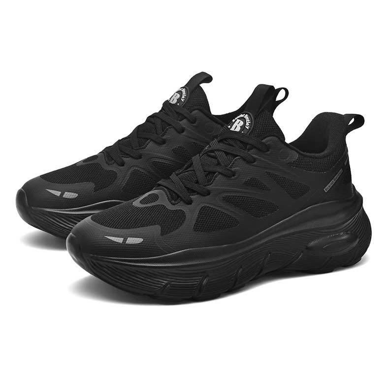   TĂNG SIZE  Giày Thể Thao Nam Nữ Tập Gym Aerobic Chạy Bộ Đế Nhẹ BL-2665 Đen Full Sneaker Sport Tập Thể Dục 
