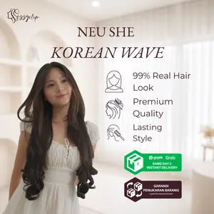 Sissyclip - NeU She Korean Wave - Extension Clip by Sissyclip Hairclip Model Wave Korean