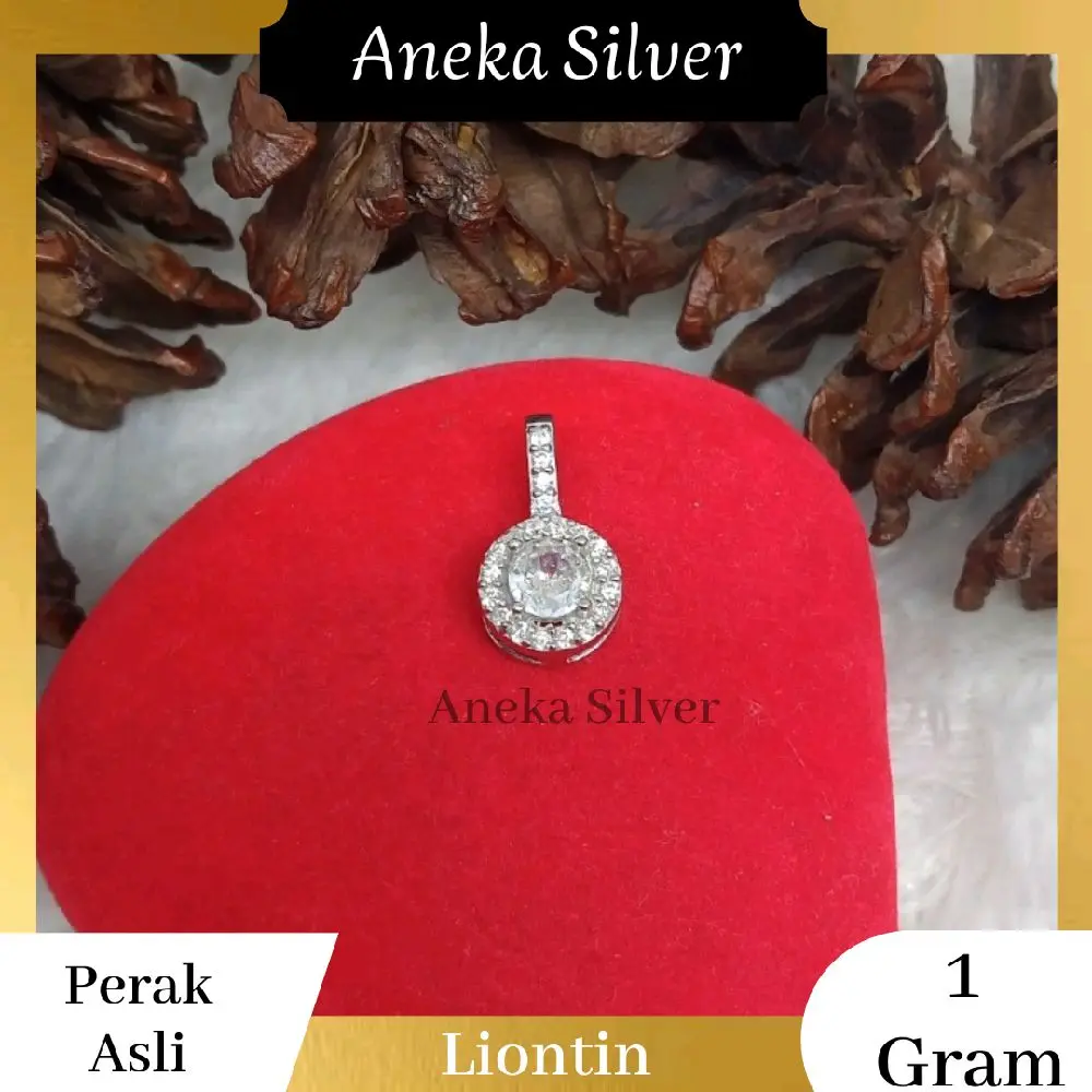 Liontin Slip Bulat Mt 1 Putih