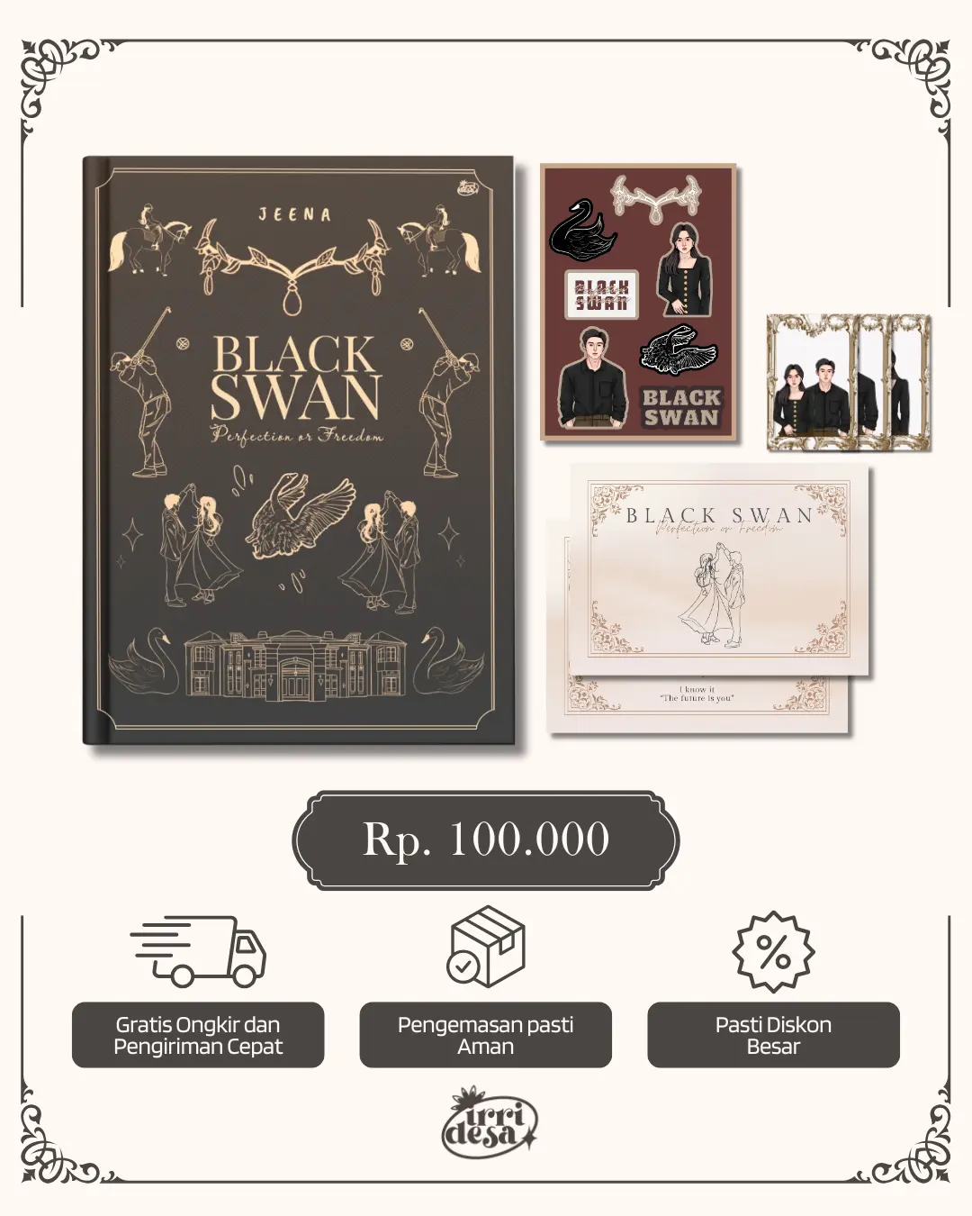 BLACK SWAN BY JEENA - ROMANCE IRRIDESA NOVEL