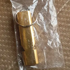 [BEC] Gantungan Kunci Peluit Aluminium | Survival Sound Kit Outdoor Emergency Whistle Keychain