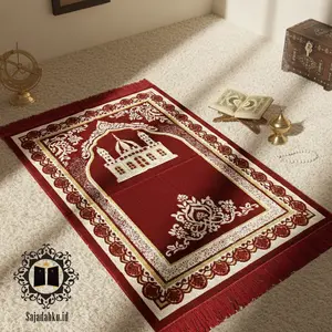 Sajadah Dewasa Murah Ukuran 70x110/ Sejadah Empuk Lembut Bulu Halus