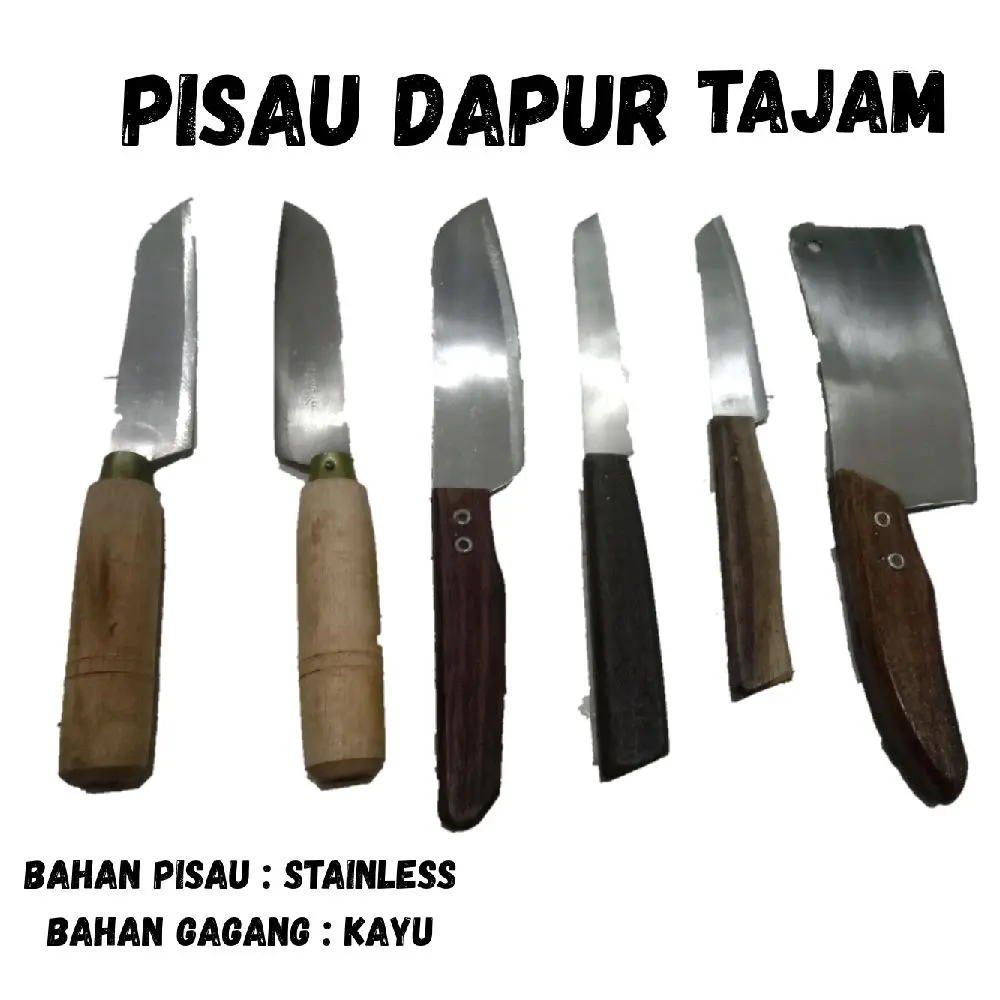 pisau dapur / pisau stainless / pisau / pisau tajam murah / pisau set Knife
