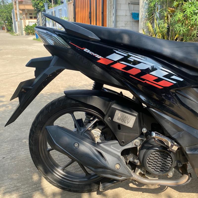 HUGGER KOLONG AIRBLADE ORIGINAL PNP BEAT/SCOOPY/GENIO DELUXE ANTI COAK COAK FILTER 2020up FREE EMBLEM+BREKET 5