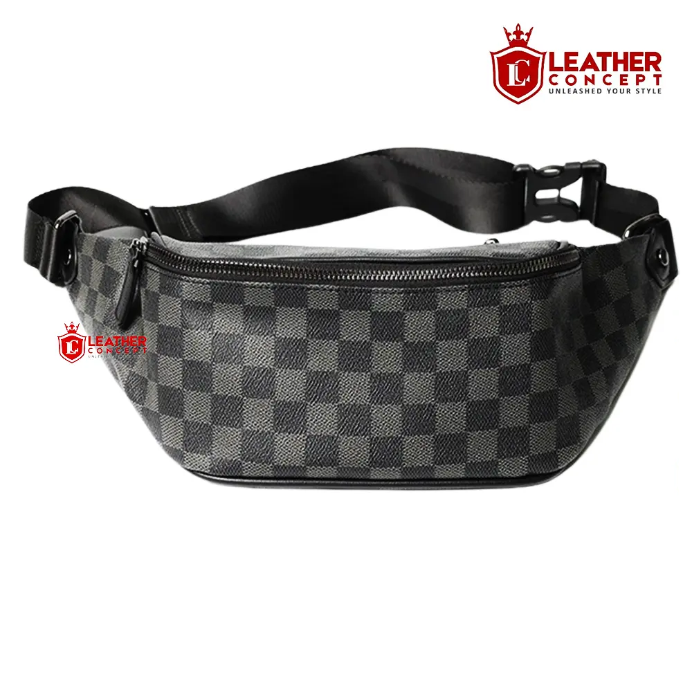 Leather Concept VENOMMONOCHROME Sling Bag Waist Bag Tas Bahu Tas Selempang Pria VENOM MONOCHROME kulit pinggang Cowok