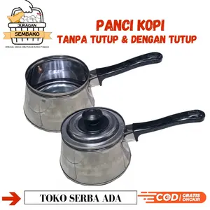 Panci Kopi Minimalis Stainless Tebal Alat Masak Teh Coffee