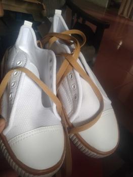Product Review of DIS_ Sepatu Sneakers Wanita Teddy Bear Ala Korean Style Kanvas  Shoes Casual Sepatu Wanita Sepatu Putih Wanita Sepatukasual Sepatu Murah Terlaris Hitam koreanstyle spatu from m**h 1