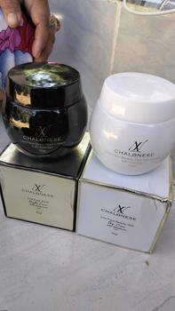 Product Review of CHALONESE Memutihkan Anti Kerut BPOM mengandung bosein 10% Niacinamide Brightening Moisturizer Glowing Moisture Gel 50g Cream Pemutih Wajah penuaan menghilangkan kerutan  Day Cream Night Cream from K**T M**A R**A 2