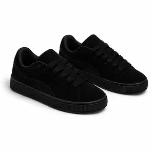 SEPATU CASUAL STYLE PRIA GEMUK TERBARU PRIA DAN WANITA HITAM /FULL HITAM /BLACK OREO DAN HITAM PINK