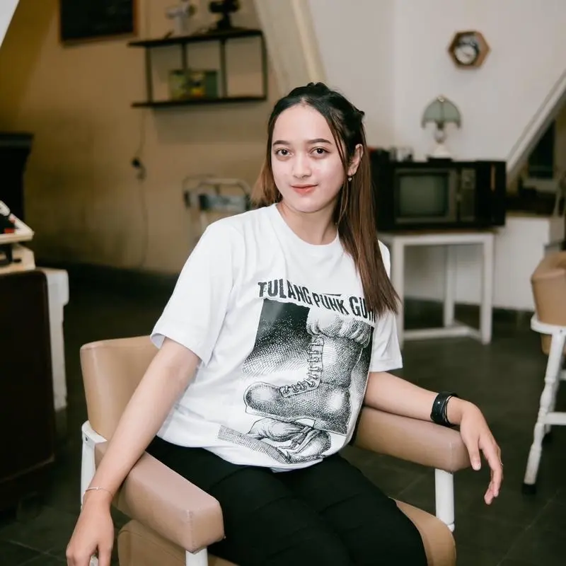 Baju KAOS Tulang Punk Gung Kaos Katas Kata Kaos Distro Pria Wanita Viral  / Pakaian Pria Wanita Combed 24s~FREE STICKER Lembut Nyaman Tshirt Unik 2