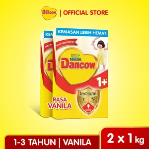 Nestlé DANCOW 1+ Vanila Susu Anak 1-3 Tahun Box 1Kg x 2pcs