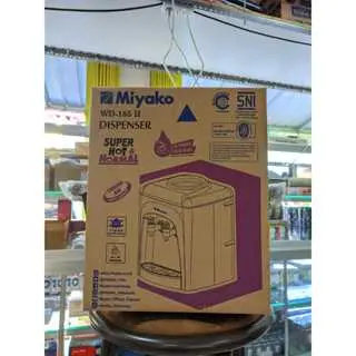 MIYAKO Dispenser WD 185 dengan Fungsi Pengeluaran Air Listrik Stainless Water