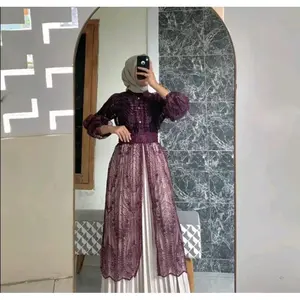 Azzura Outer Brokat Kondangan by Grazio Collection - Muslim Cardigan