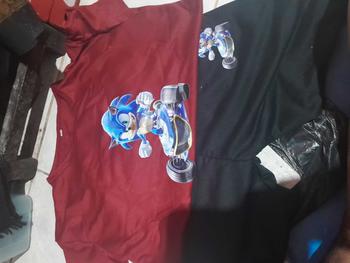 Product Review of Baju Setelan Anak Laki Laki - Pakaian Kaos dan Celana Fashion Anak Cowok Usia 5-15 Tahun - Motif SONIC Putih from e** n**z 1** 2