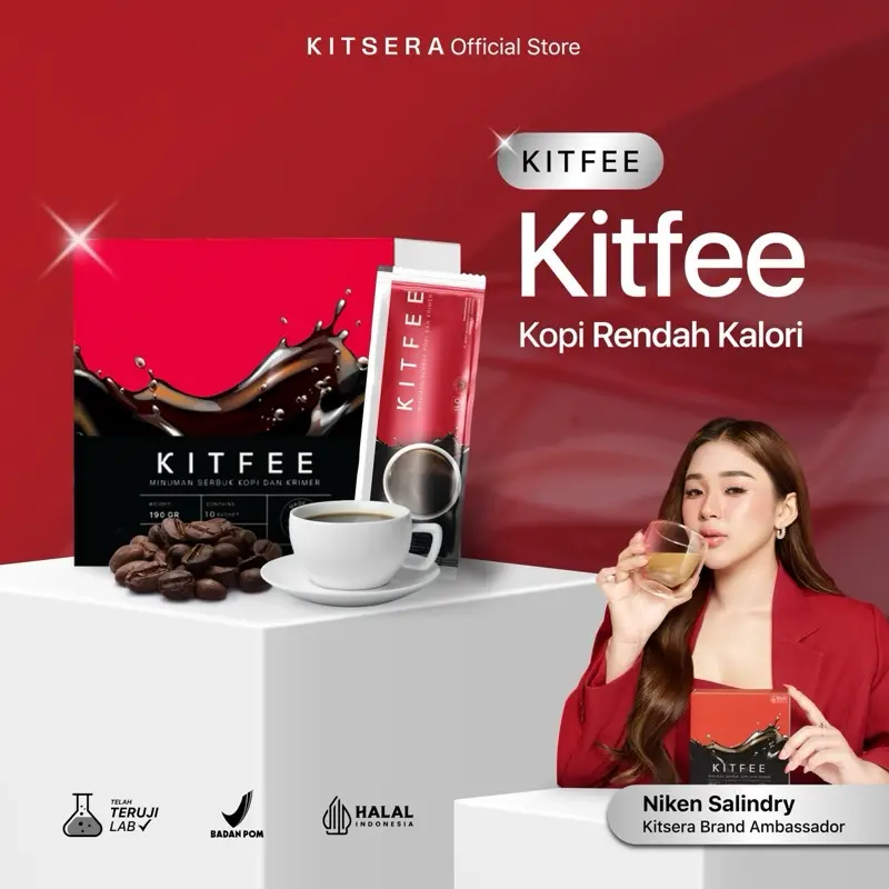 KITFEE Coffe | Minuman Rasa Kopi BPOM Coffee Instan by Kitsera