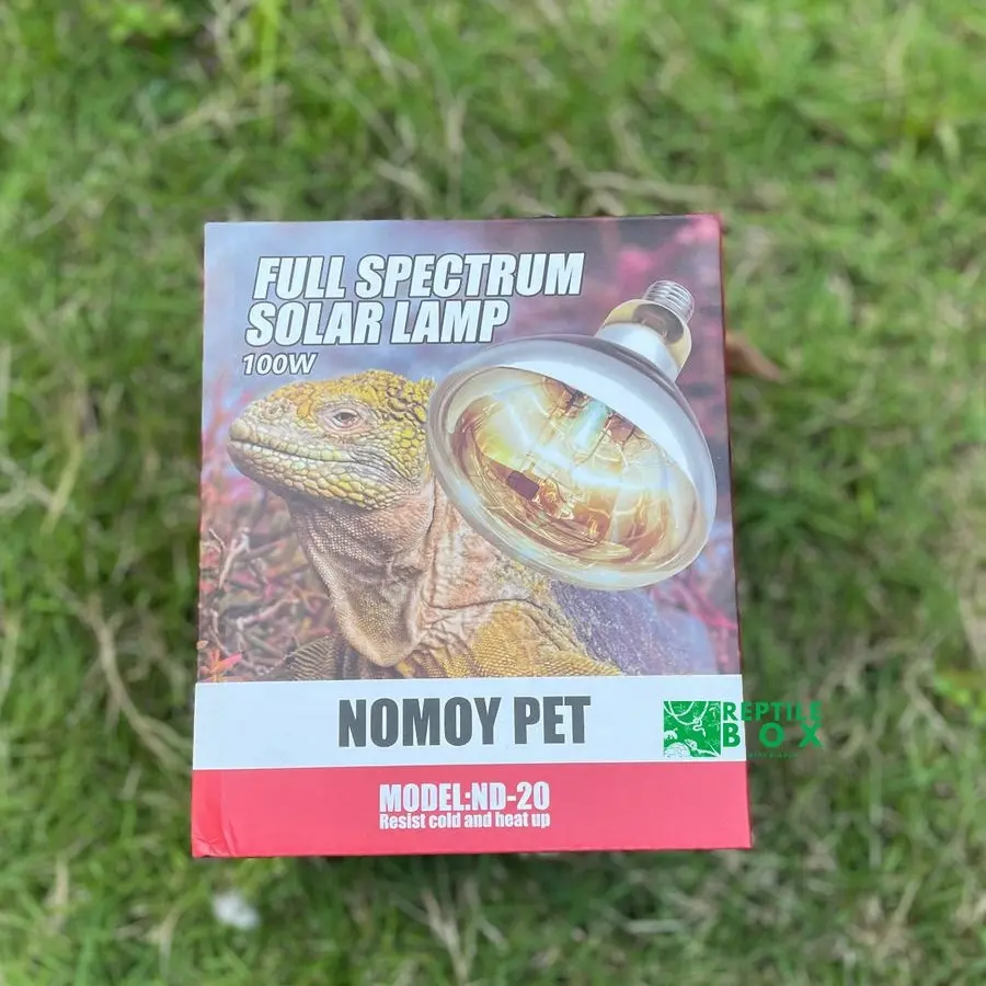 SOLAR LAMP NOMOY 100 WATT FULL SPECTRUM / LAMPU UVA UVB REPTILE