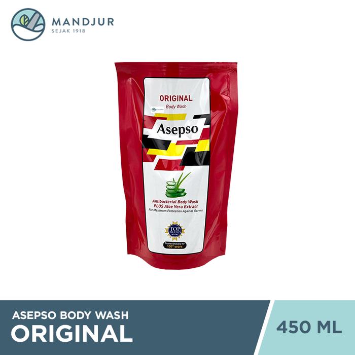 Gambar Asepso Body Wash Refill Original 450 ML - Sabun Cair Antibacterial dari Apotekmandjurofficial Kota Administrasi Jakarta Pusat Tokopedia