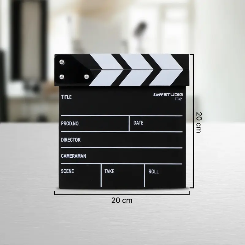 TaffSTUDIO Woopower Profesional Clapper Classical Movie Film - TP301 4