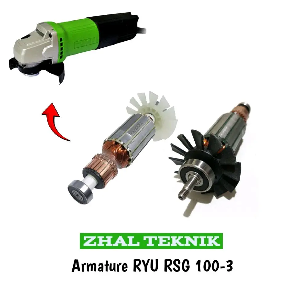 Armature untuk Ryu RSG 100-3 Mesin Gerinda 4" angker ryu