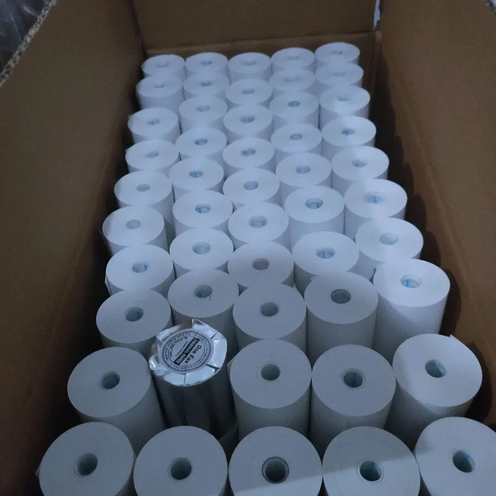 Kertas Kasir Thermal Edc  58x30 Harga Per 10 Roll - Stationery, Paper