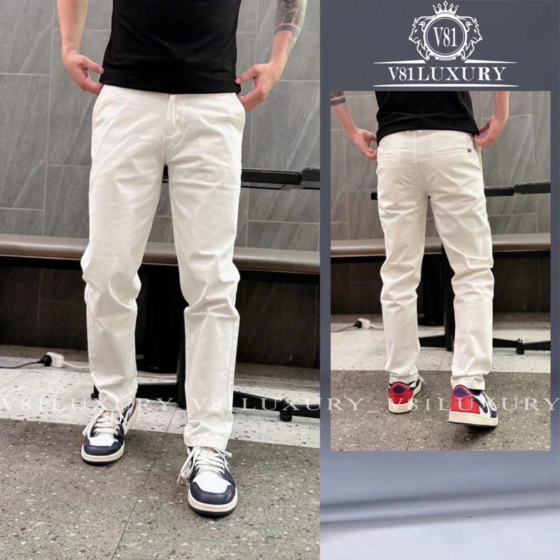 Quần dài kaki nam V81 LUXURY (40kg -115kg) chất vải cotton dày mịn co giãn thấm mồ hôi hàng Việt Nam form chuẩn thời trang nam