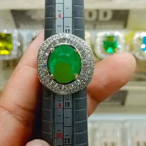 CINCIN PERMATA ZAMRUD COLOMBIA NATURAL