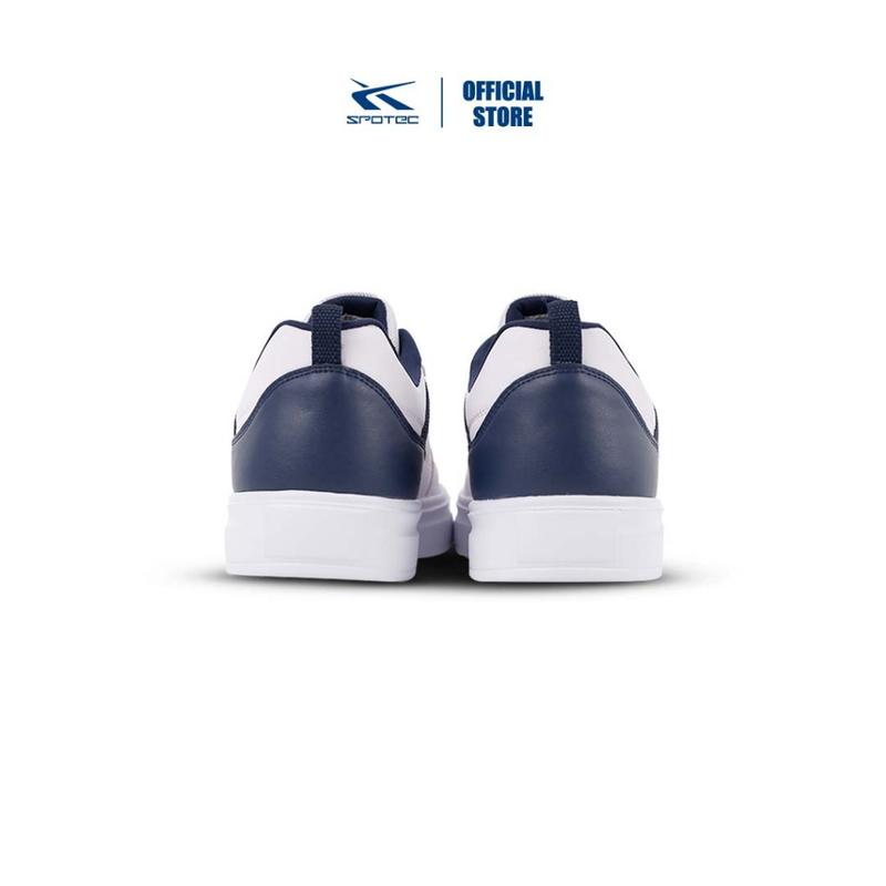 Spotec Sneakers Wonka Sepatu Sneakers Pria Wanita - Putih Biru Tua 3
