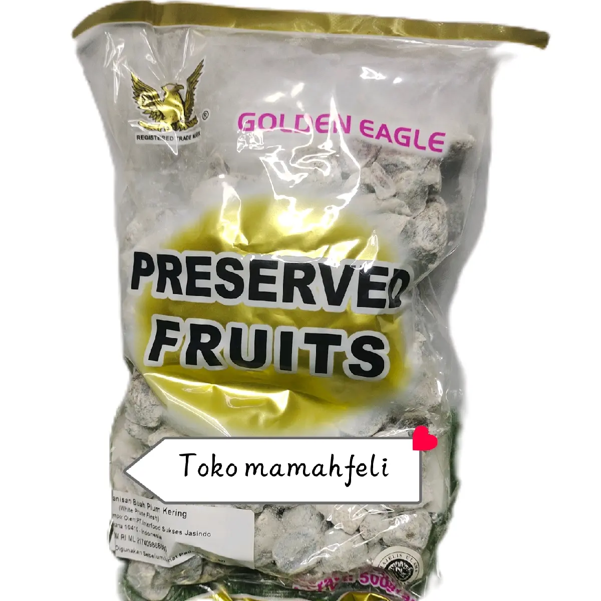 MANISAN KIAMBOY POTONG GOLDEN EAGLE 250GRAM - 500GRAM Makanan Candy Food