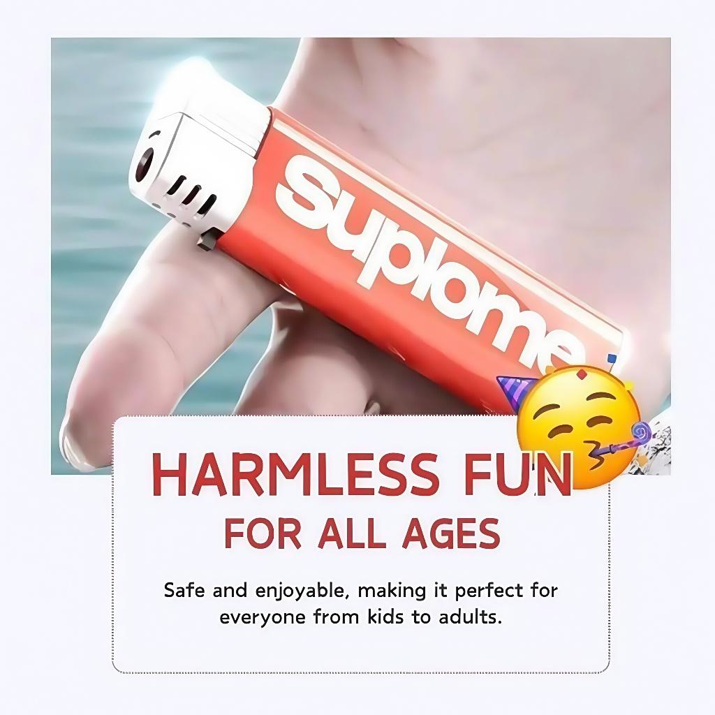 【Hot sale】Mainan Pantai Iseng Bermain Di Luar Lighter  Mainan Water Toys Prank Korek Api Air Harmless Toys