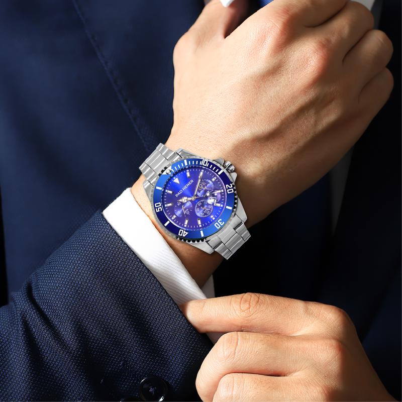 PAD HENER Sky Master Stainless Steel Original Water Resistant Jam Tangan Unisex Analog 4