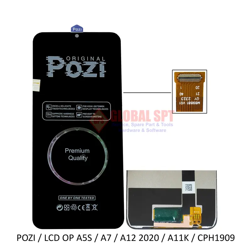 LCD TOUCHSCREEN KOMPATIBEL UNTUK OPPO A5S / A7 / A12 2020 / 3 / A11K / CPH1909 0
