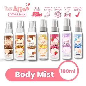 ￼(Ecer) BEBLISS Body Mist Parfume 100ml Spray Tahan Lama BPOM