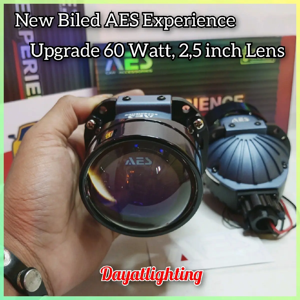 Biled Projie AES Experience 2,5 inch upgrade 60 Watt - Harga Sepasang only 2 biled